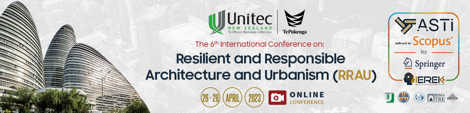 Resilient and Responsible Architecture and Urbanism (RRAU) – 5th Edition